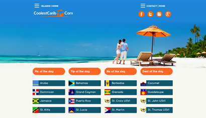 CoolestCarib.Com Caribbean Island Travel Info Directory